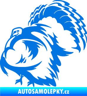 Samolepka Krocan 001 levá modrá oceán
