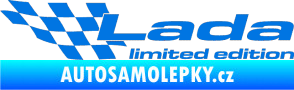 Samolepka Lada limited edition levá modrá oceán