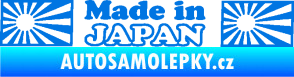 Samolepka Made in Japan 002 modrá oceán