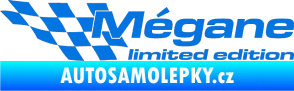 Samolepka Mégane limited edition levá modrá oceán