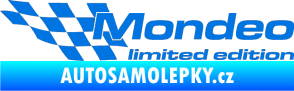 Samolepka Mondeo limited edition levá modrá oceán