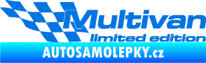 Samolepka Multivan limited edition levá modrá oceán