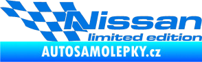 Samolepka Nissan limited edition levá modrá oceán
