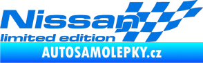 Samolepka Nissan limited edition pravá modrá oceán