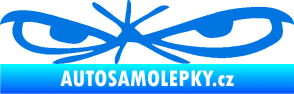 Samolepka Oči 002 levá modrá oceán