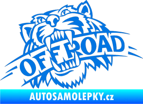 Samolepka Off Road 001  modrá oceán
