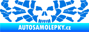 Samolepka Pavouk 017 smrťák modrá oceán