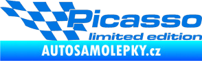 Samolepka Picasso limited edition levá modrá oceán