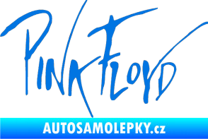 Samolepka Pink Floyd 002 modrá oceán