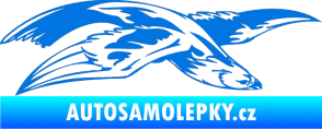 Samolepka Predators 032 pravá modrá oceán