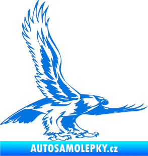 Samolepka Predators 068 pravá modrá oceán