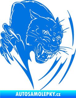 Samolepka Predators 111 pravá puma modrá oceán