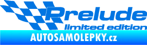 Samolepka Prelude limited edition levá modrá oceán