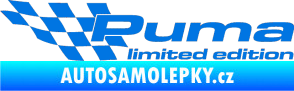 Samolepka Puma limited edition levá modrá oceán
