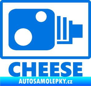 Samolepka Radar cheese modrá oceán