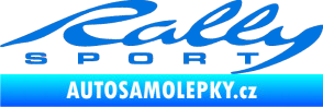 Samolepka Rally sport 002 modrá oceán