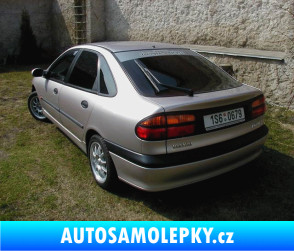 Samolepka Renault Laguna 97 - zadní modrá oceán