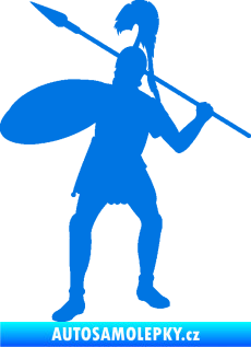 Samolepka Římský voják levá modrá oceán