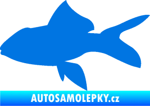 Samolepka Ryba 002 levá modrá oceán
