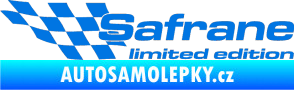 Samolepka Safrane limited edition levá modrá oceán