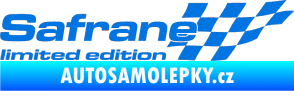 Samolepka Safrane limited edition pravá modrá oceán