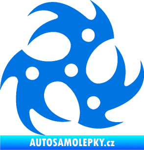 Samolepka Samolepka na víčko od nádrže 005 modrá oceán