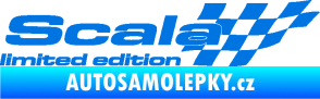 Samolepka Scala limited edition pravá modrá oceán