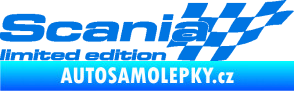 Samolepka Scania limited edition pravá modrá oceán