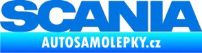 Samolepka Scania modrá oceán