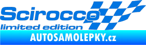 Samolepka Scirocco limited edition pravá modrá oceán