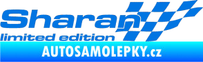Samolepka Sharan limited edition pravá modrá oceán