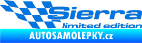 Samolepka Sierra limited edition levá modrá oceán