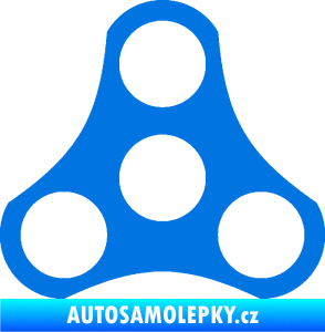 Samolepka Spinner modrá oceán