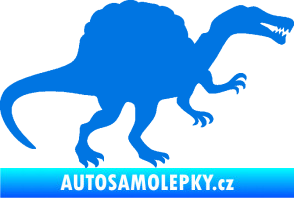 Samolepka Spinosaurus 001 pravá modrá oceán