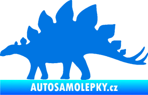 Samolepka Stegosaurus 001 levá modrá oceán