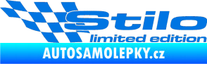 Samolepka Stilo limited edition levá modrá oceán