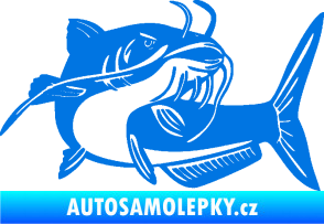 Samolepka Sumec 001 pravá modrá oceán