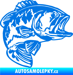 Samolepka Sumec 007 pravá modrá oceán