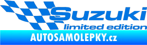 Samolepka Suzuki limited edition levá modrá oceán