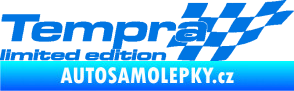 Samolepka Tempra limited edition pravá modrá oceán