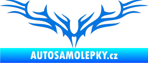 Samolepka Tetování 008 modrá oceán