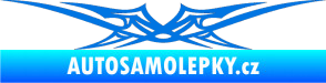 Samolepka Tetování 016 modrá oceán
