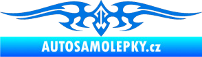 Samolepka Tetování 018 modrá oceán