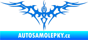 Samolepka Tetování 024 modrá oceán