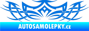 Samolepka Tetování 027 modrá oceán