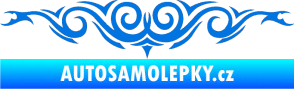 Samolepka Tetování 057 modrá oceán