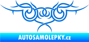 Samolepka Tetování 059 modrá oceán