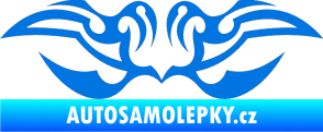 Samolepka Tetování 066 modrá oceán