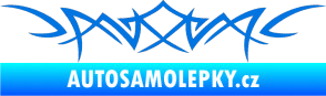 Samolepka Tetování 068 modrá oceán