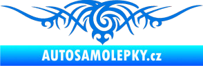 Samolepka Tetování 070 modrá oceán